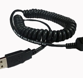 Кабель USB для VeriFone VX 805, VX 810, VX 820, 3м, витой, прозрачный