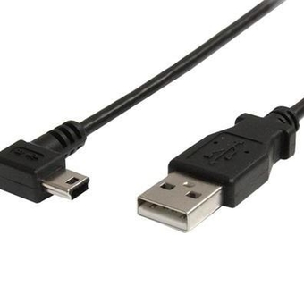 Кабель USB-miniUSB для Verifone VX 805, VX 820, VX 520, Г-образный, 2м
