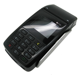 Pax D210 GPRS Wi-Fi BT CTLS (мобильный, подключение через SIM-карту или Wi-Fi)